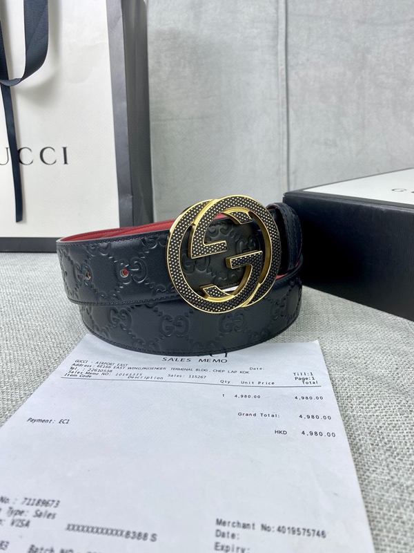 グッチベルト激安側面デザイン